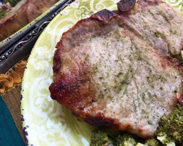 Ranch-Rubbed Roasted Pork Chops
