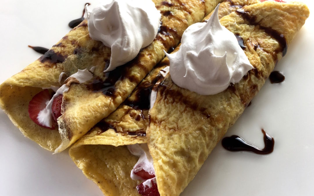 Sweet or Savory Flourless “Crepes”