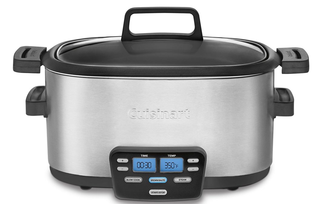 The Cuisinart 3-In-1 Cook Central Multi-Cooker, Slow Cooker, Steamer