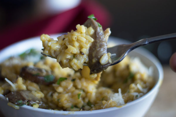 Tuscan Mushroom Risotto