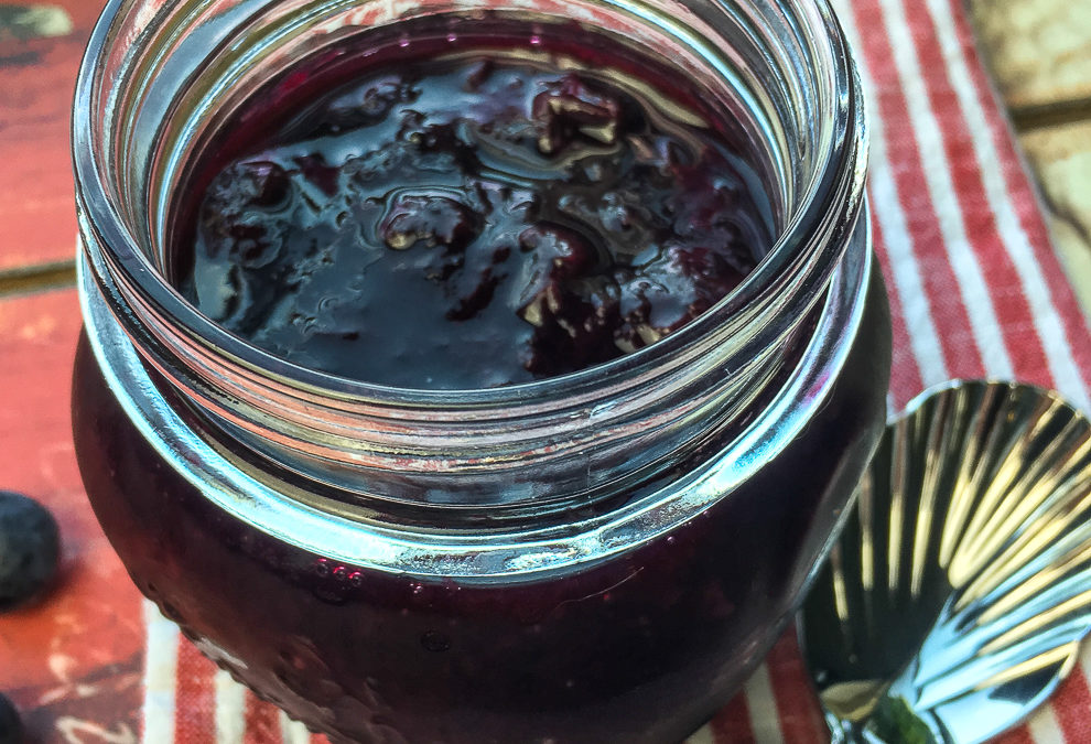 Instant  Pot  Blueberry  Maple  Compote