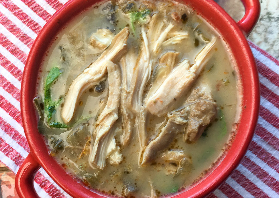 Instant  Pot  Chicken  Florentine  Soup