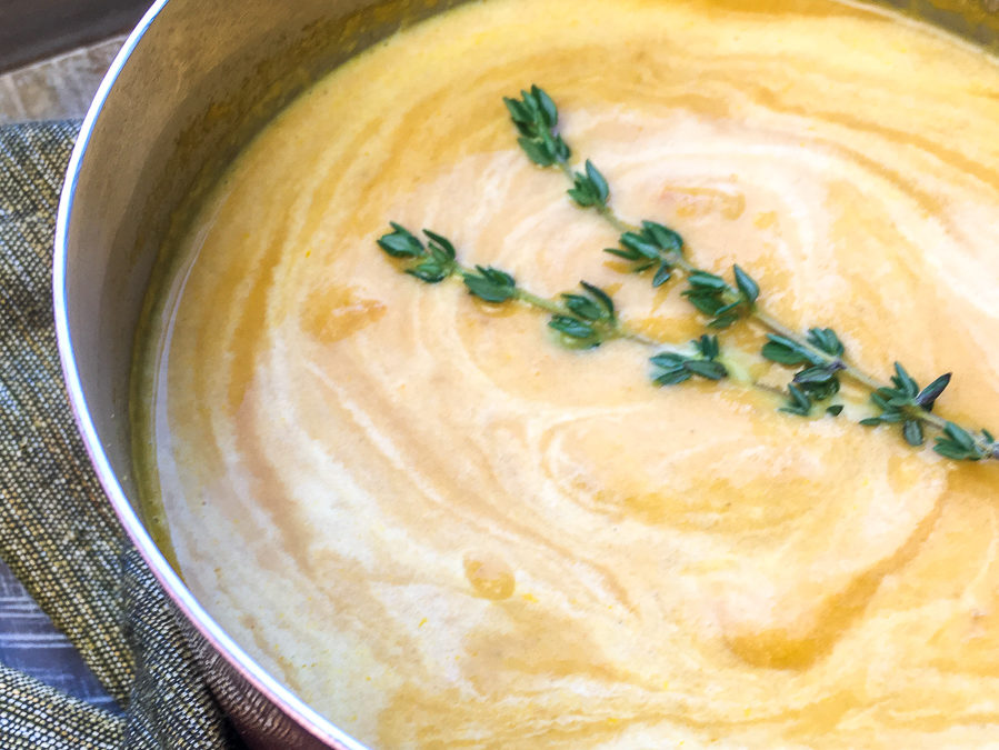 Creamy  Ginger  Carrot  Soup