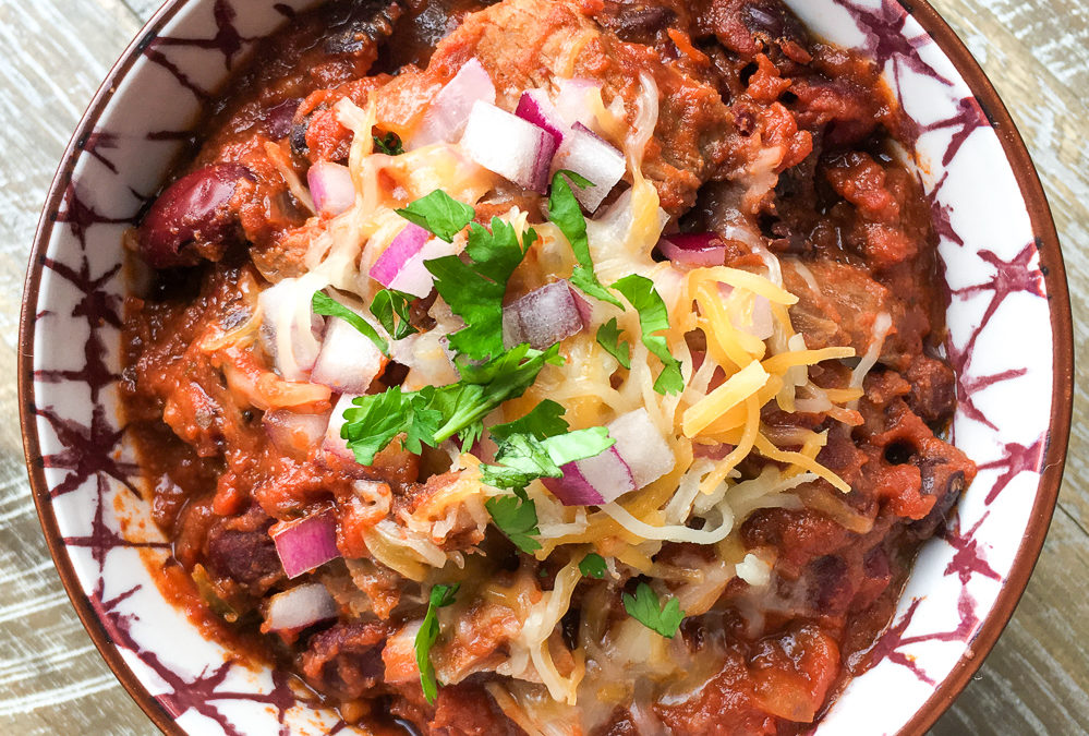 Slow  Cooker  Pulled  Pork  Chili