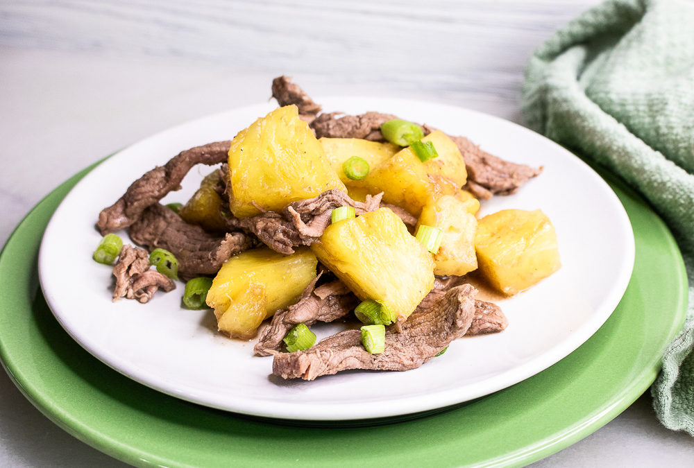 5-Ingredient Pineapple Beef Stir-Fry