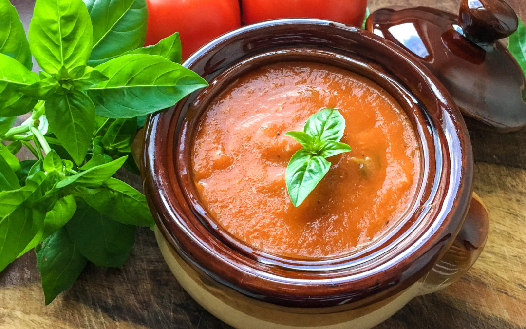 Instant Pot® Garden Fresh Tomato Basil Soup