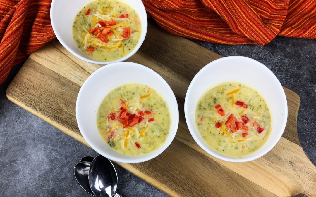Instant Pot® Broccoli Cheese Soup