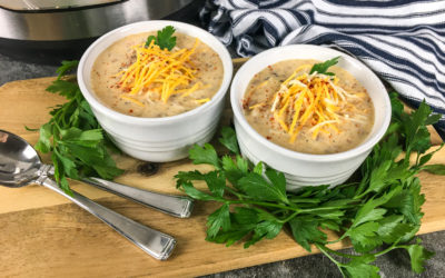 Instant Pot® Cheeseburger Soup