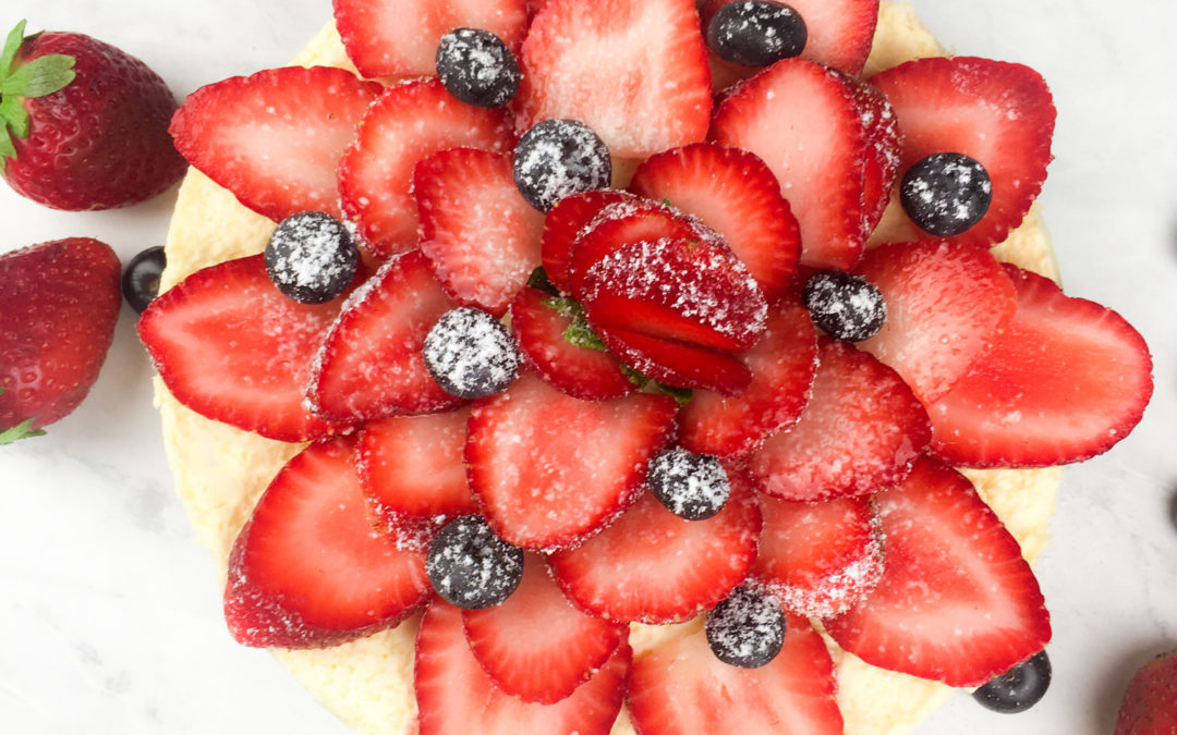 Instant Pot® Cheesecake with Fresh Berries