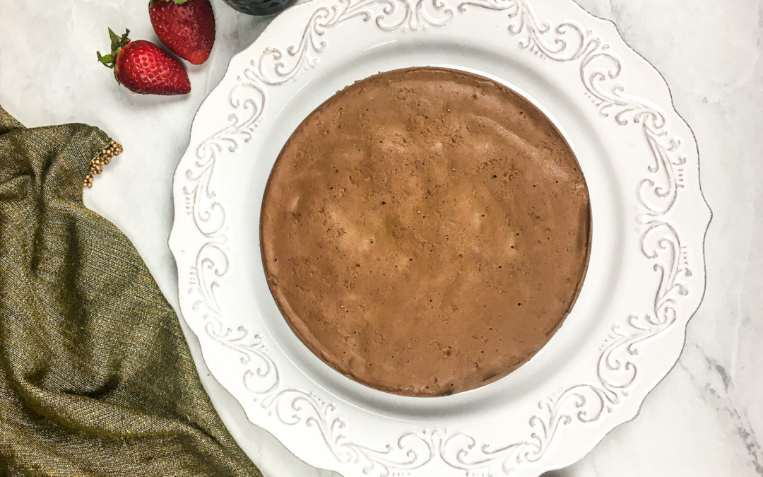 Instant Pot® Chocolate Cheesecake